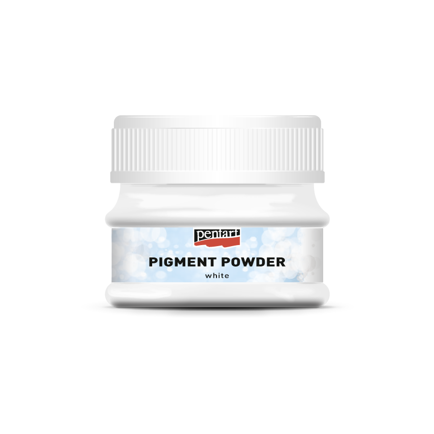 Bijeli pigment u prahu Pentart min. 10 g
