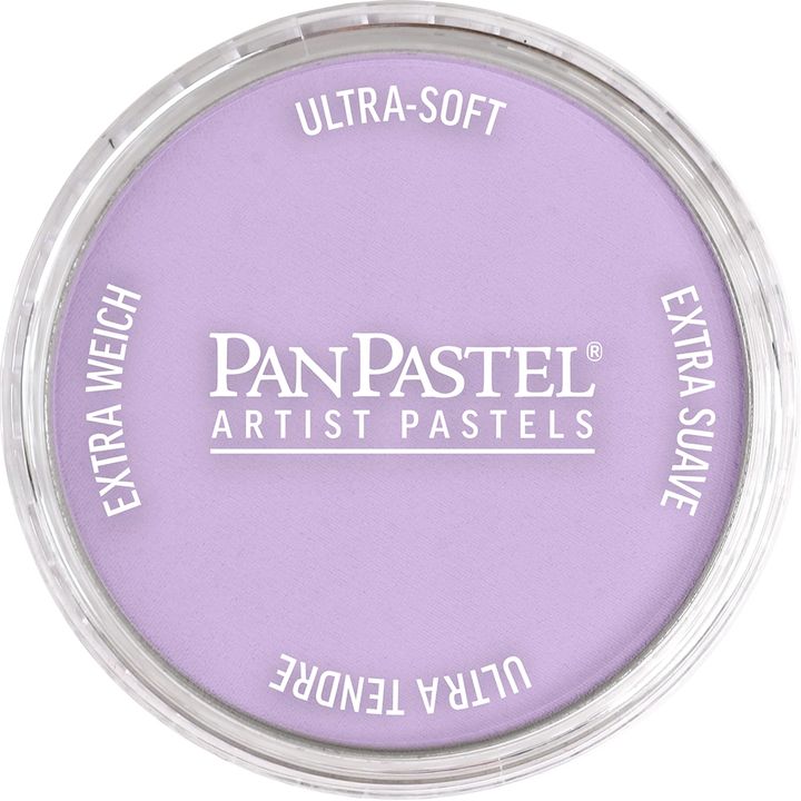 Umjetnik nanosi PanPastel biserni suhi pastel na papir