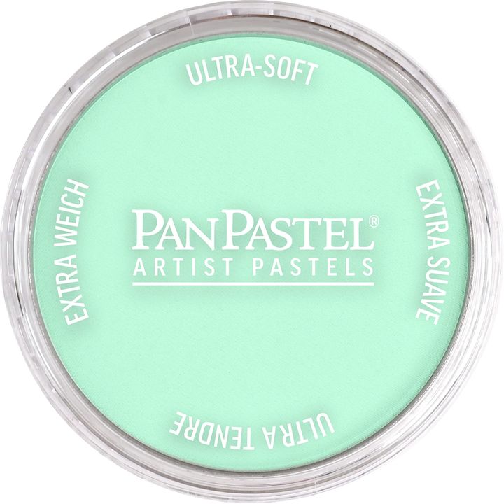 Detaljan prikaz pigmenta PanPastel bisernog suhog pastela