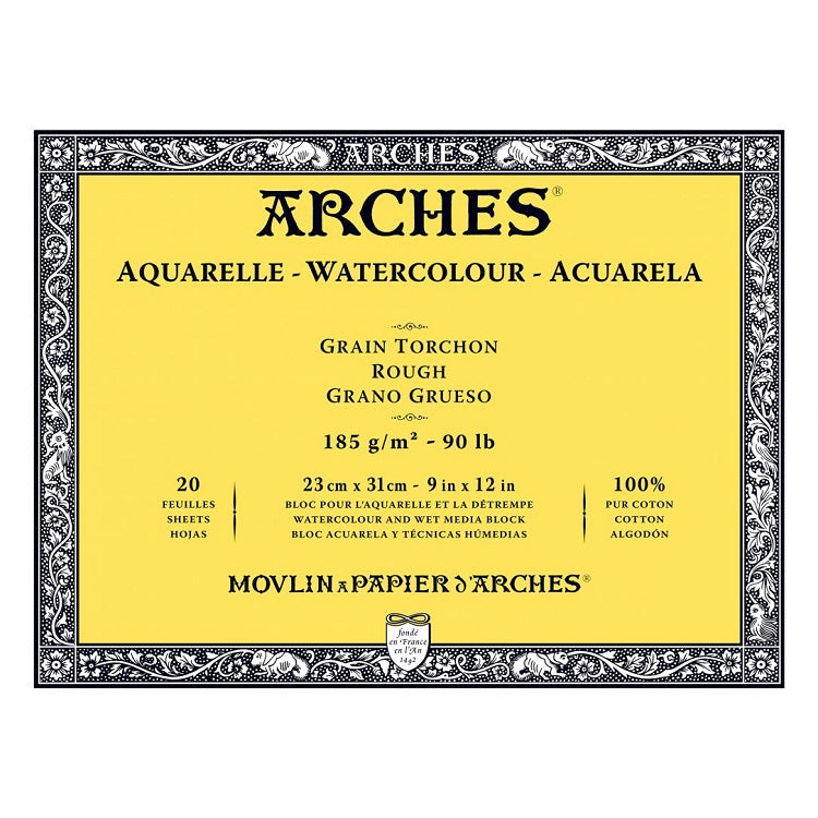 Blok ARCHES® Aquarelle Watercolour Rough - izaberite format