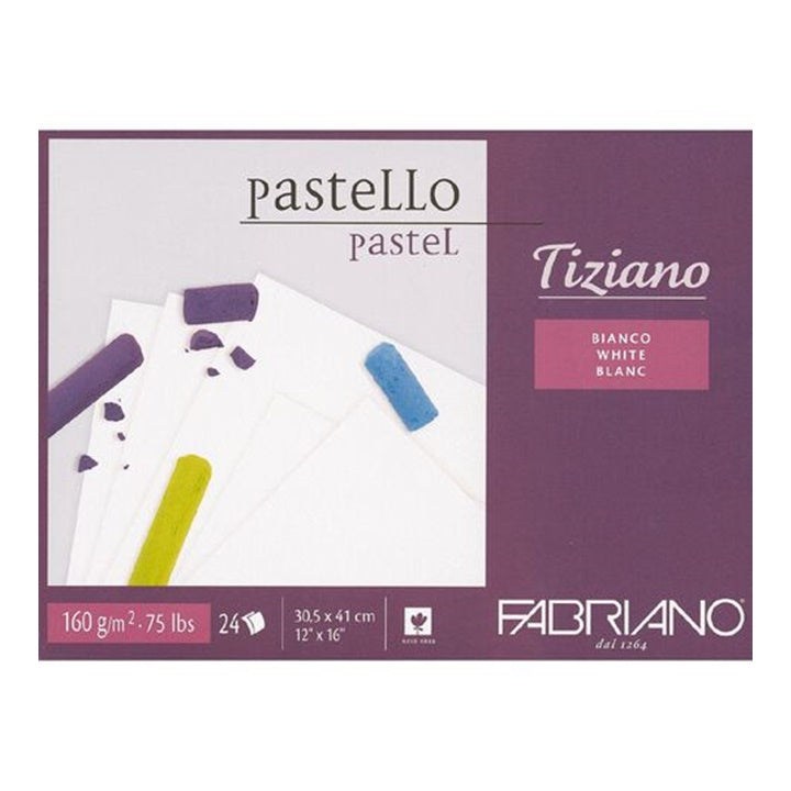 Blok bijelih papira za pastel FABRIANO Tiziano — slika 3