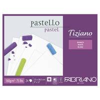 Blok bijelih papira za pastel FABRIANO Tiziano — slika 2