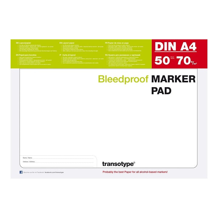 Blok COPIC Marker Pad - izaberite format — slika 2