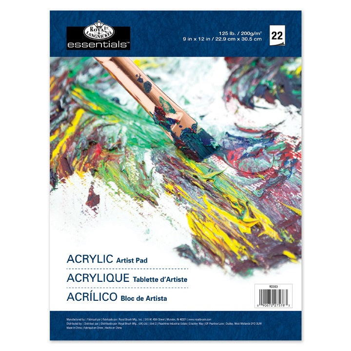 Blok papir za uljane/akrilne boje Royal & Langnickel ARTIST PAD