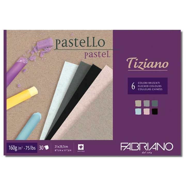Blok papira u boji za pastel FABRIANO Tiziano — slika 1