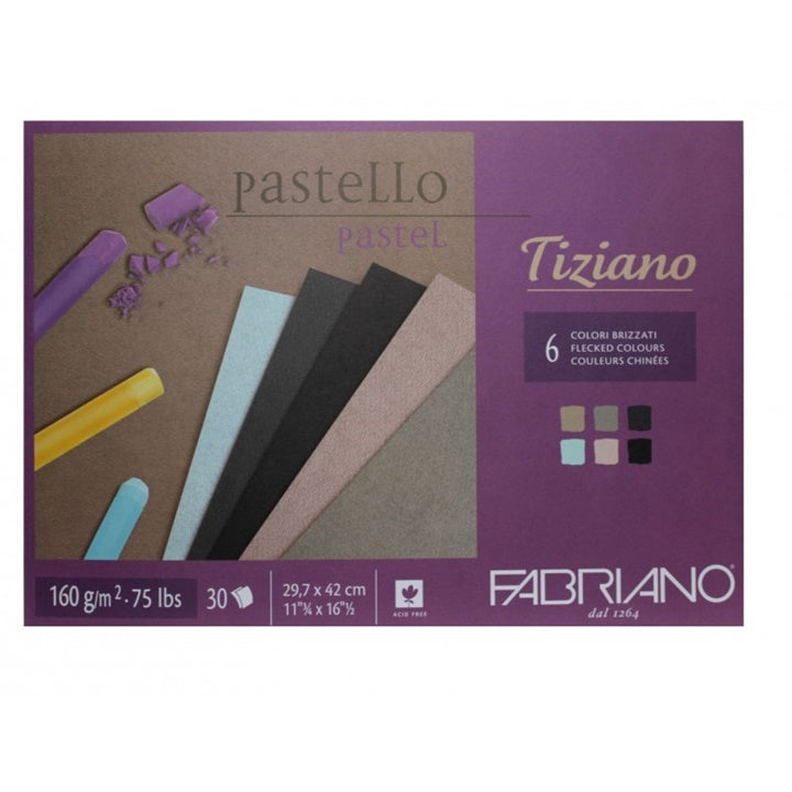 Blok papira u boji za pastel FABRIANO Tiziano — slika 3