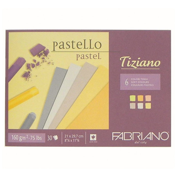 Blok papira u boji za pastel FABRIANO Tiziano Soft — slika 2