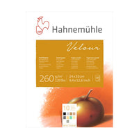 Blok papira u boji za pastel HAHNEMÜHLE VELOUR — slika 1