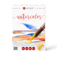 Blok papira za akvarel ARTMIE hot press — slika 2