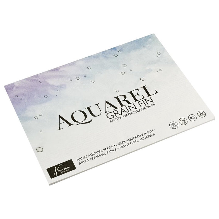 Blok papira za akvarel Nassau Fine Art A3 - 20 listova