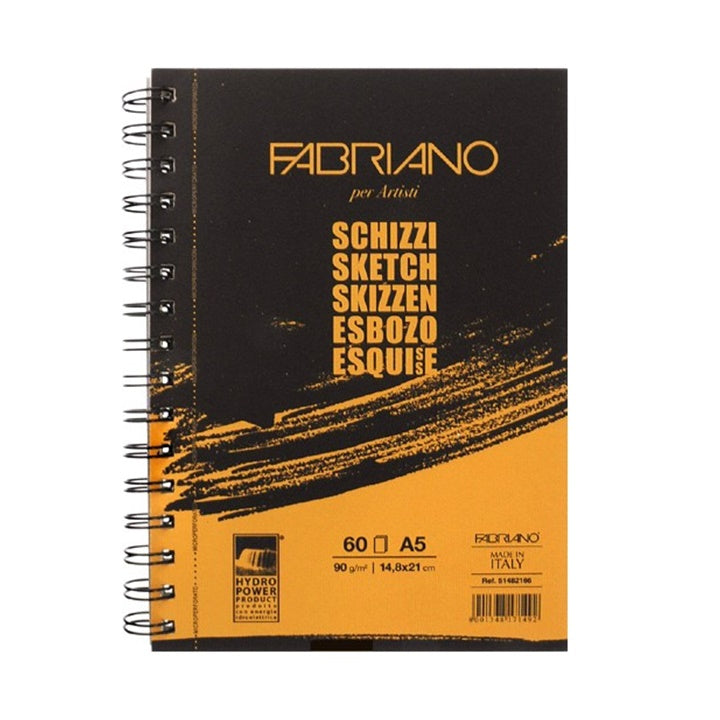 Blok za crtanje FABRIANO SKETCH u spiralnom uvezu — slika 1
