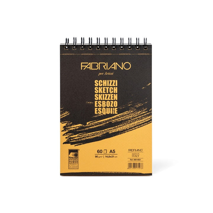 Blok za crtanje FABRIANO SKETCH u spiralnom uvezu — slika 2