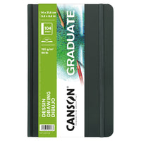 Blok za skiciranje Canson Graduate Art Book Drawing 160 g/m², 104 lista, 14 x 21,6 cm, tvrdi povez