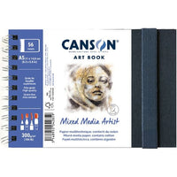 Blok za skiciranje CANSON Mix Media Art Book 300 g 56L 14 x 21 cm u tvrdom povezu