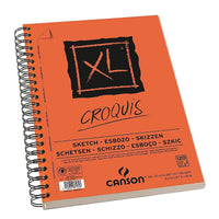 Blok za skiciranje CANSON XL Croquis A5, 90 g/m², 60 listova, spiralni uvez s lijeve strane