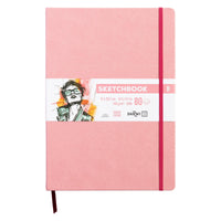 Blok za skiciranje DARWI For You Soft Pink A4 - 140 g/m2, 80 listova