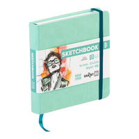 Blok za skiciranje DARWI Mint Green 14 x 14 cm, 140 g, 80 listova