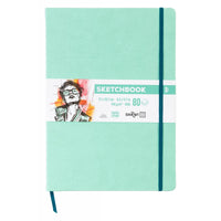 Blok za skiciranje DARWI Mint Green A4 140 g/m² - 80 listova