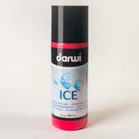 Boja sa efektom leda DARWI Ice 80 ml – crvena