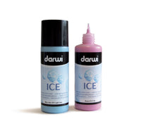 Boja sa efektom leda DARWI Ice 80 ml, svijetloplava