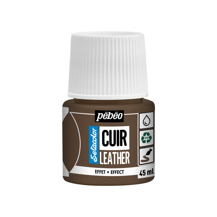 Boja za kožu Pebeo Setacolor effect 45 ml — slika 3