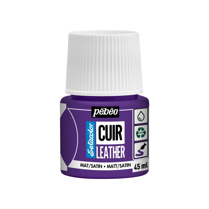 Boja za kožu Pebeo Setacolor matt/satin 45 ml — slika 10