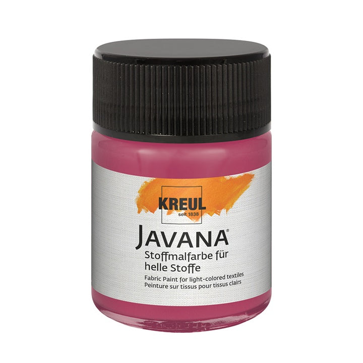 Boja za svetli tekstil JAVANA 50 ml — slika 1