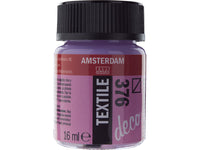 Boja za tekstil Amsterdam Textile Deco 16 ml / 40 nijansi boja – jasna crvena neprozirna - 388