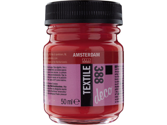 Boja za tekstil Amsterdam Textile Deco 50 ml / 40 nijansi boja