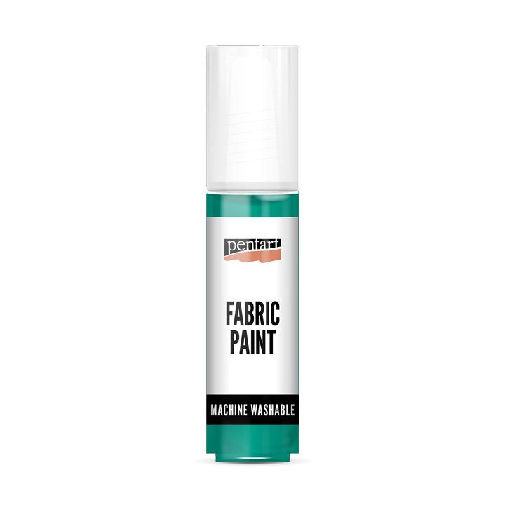 Pentart boja za tekstil od 20 ml u tirkiznoj nijansi za unikatne dizajne.