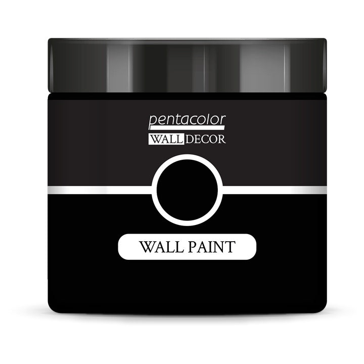 Boja za zidove Pentart 500 ml – Intenzivna crna