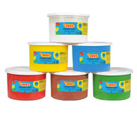 Boje za prste JOVI 6 x 500 ml - set 6 kom