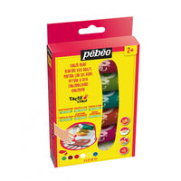 Boje za prste Pebeo Tactilcolor 6 x 20 ml — slika 1