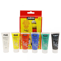 Boje za prste Pebeo Tactilcolor 6 x 20 ml — slika 2