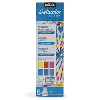 Boje za svijetle tekstile Pebeo Setacolor 6 x 20 ml — slika 1