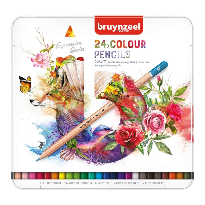 Bojice bruynzeel Expression Series u metalnoj kutiji - izaberi set — slika 3