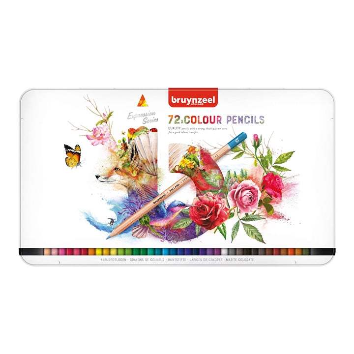 Bojice bruynzeel Expression Series u metalnoj kutiji - izaberi set — slika 5