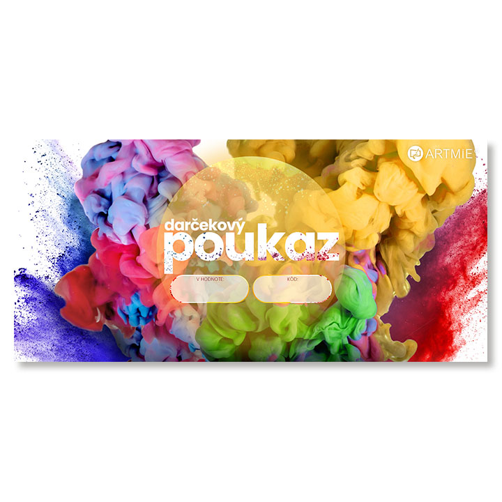 Poklon bon za umjetničke i kreativne potrepštine – 100 EUR