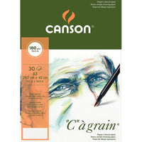 Canson C a grain blok za skiciranje 180 g A3, 30 listova, sitnozrnasti lijepljeni