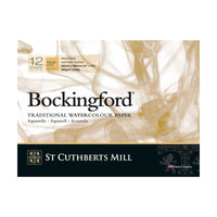 CANSON St Cuthberts Bockingford akvarelni blok Rough 300 g/m² - 12 listova, razni formati