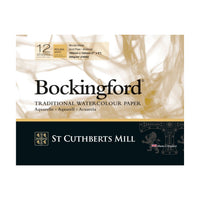 CANSON St Cuthberts Bockingford akvarelni blok Rough 300 g/m² - 12 listova, razni formati