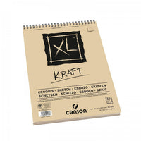 Canson XL Kraft blok za skiciranje 90 g/m² 60L A4 sa spiralnim povezom
