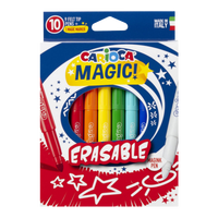 Carioca magični flomasteri - brisivi, 10 kom, mix boja