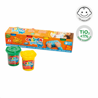 Carioca masa za modeliranje Baby Do 1+, 150 g, miks boja – 4 ×