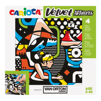 Carioca plišane bojanke 4 kom – VAN ORTON Street