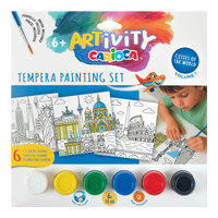 Carioca set bojanki s temperama ARTivity Veliki gradovi – 1, 6+