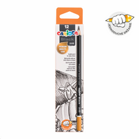 Carioca trouglasta olovka Black, 12 kom – 0/2B
