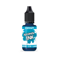 Alkoholno mastilo u boji CERNIT 20 ml – 210 plava laguna