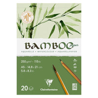 Clairefontaine bambus akvarelni blok CP 250 g 20L lijepljeni