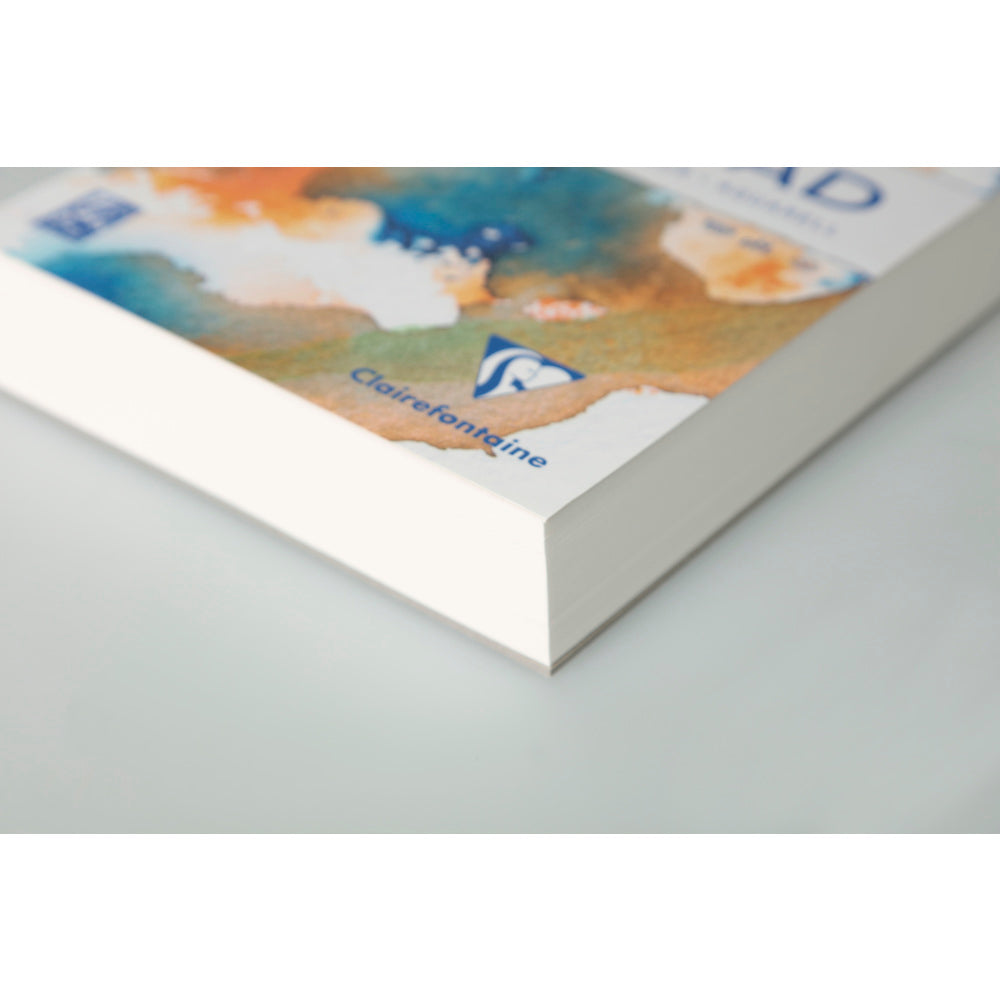 Clairefontaine Goldline Aquapad akvarelni blok CP 300 g ljepljen